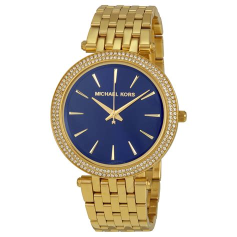 michael kors uhr mk3406|Michael Kors Darci Blue Dial Gold.